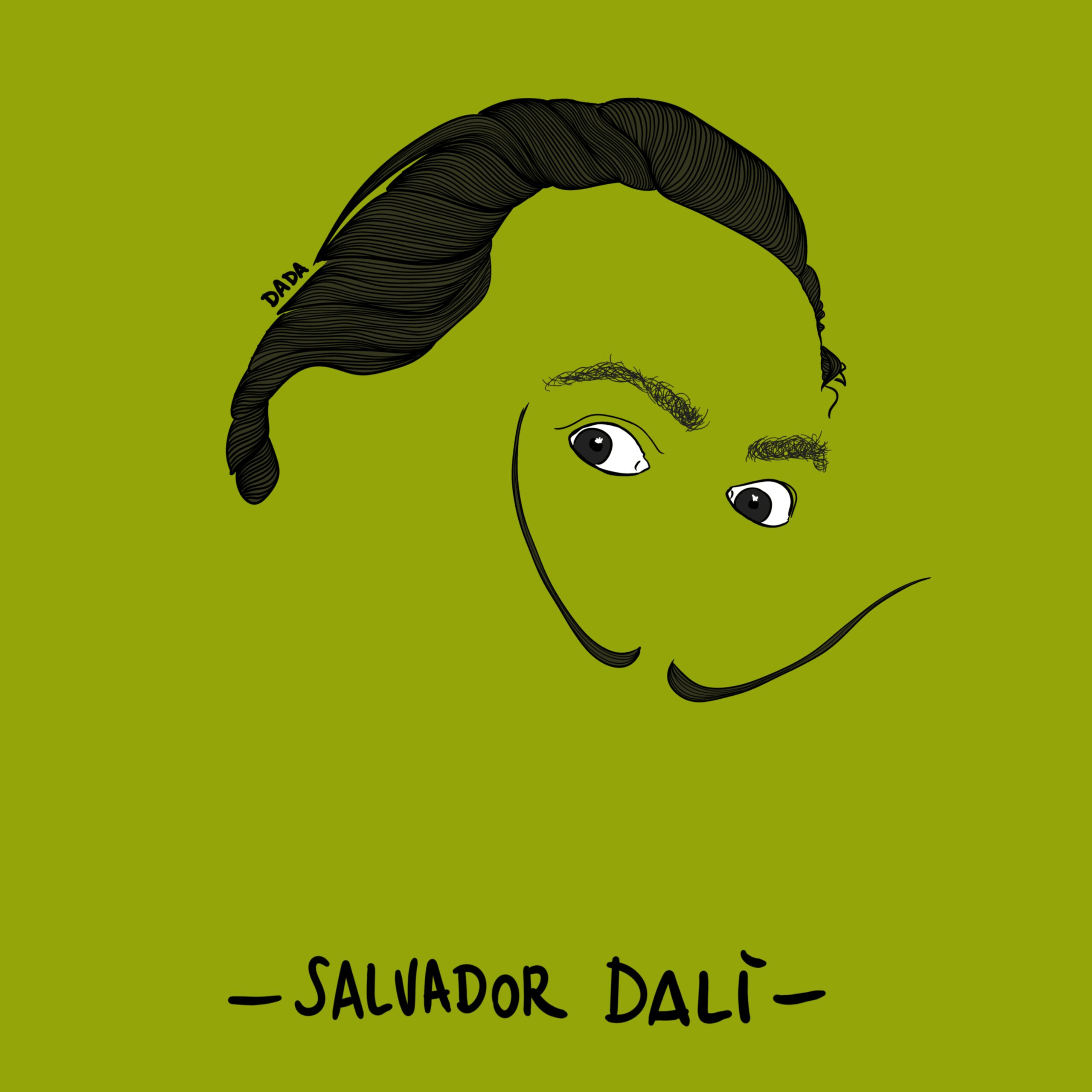 Salvador Dalì un'opera de La Dada
